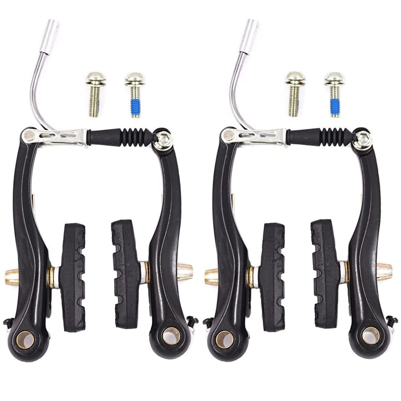[Australia - AusPower] - LITEONE V Brakes for Bikes Linear Bicycle Brake Set Mountain Bike Front and Rear V Brakes Set Replacement Parts fit for Most MTB BMX Road Bike 1 Pair 