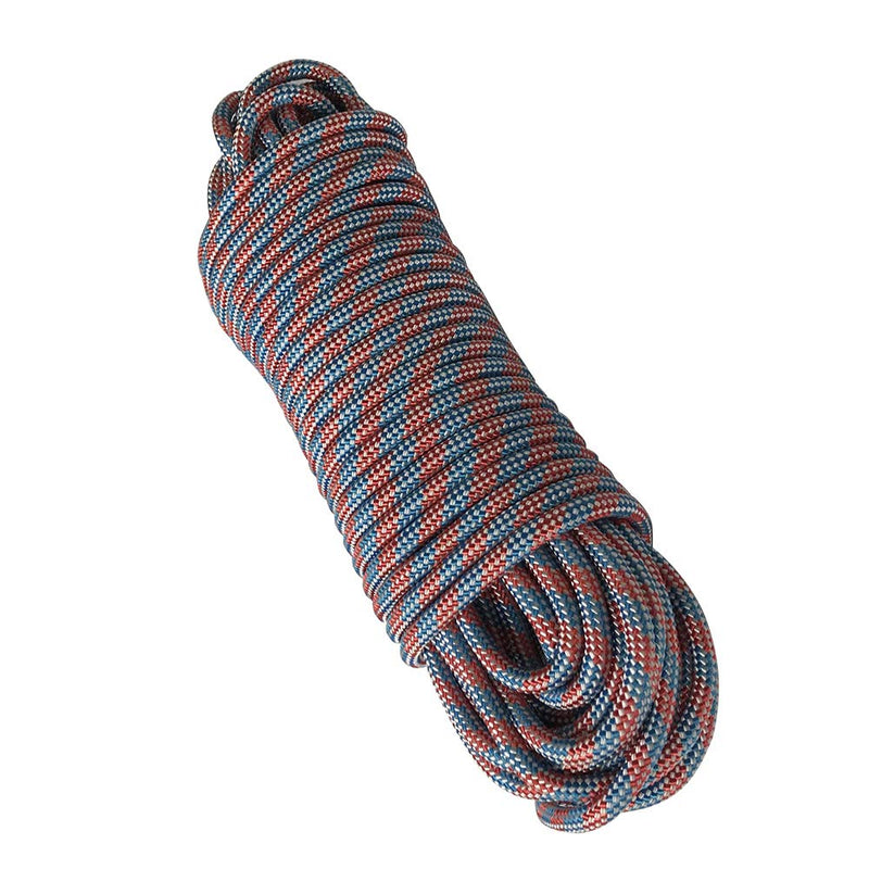 [Australia - AusPower] - DESERT & FOX Outdoor Emergency Rope,Camping Ropes Climbing Ropes Diameter 9mm 10m/20m/30m/50m Wear Resistant High Strength Hiking Accessory Tool Blue 10m/32.8ft 