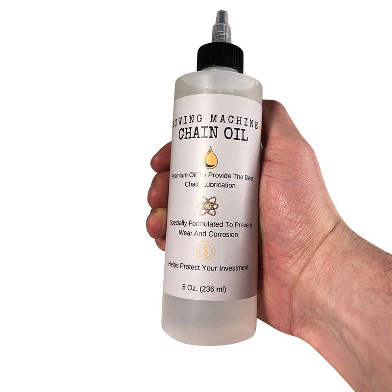 [Australia - AusPower] - UniSport Concept 2 Rowing Machine Chain Oil (8 Oz) Premium Formula for Exercise Rower Chains, Compatible with Model D and Major Brands, Made in USA 