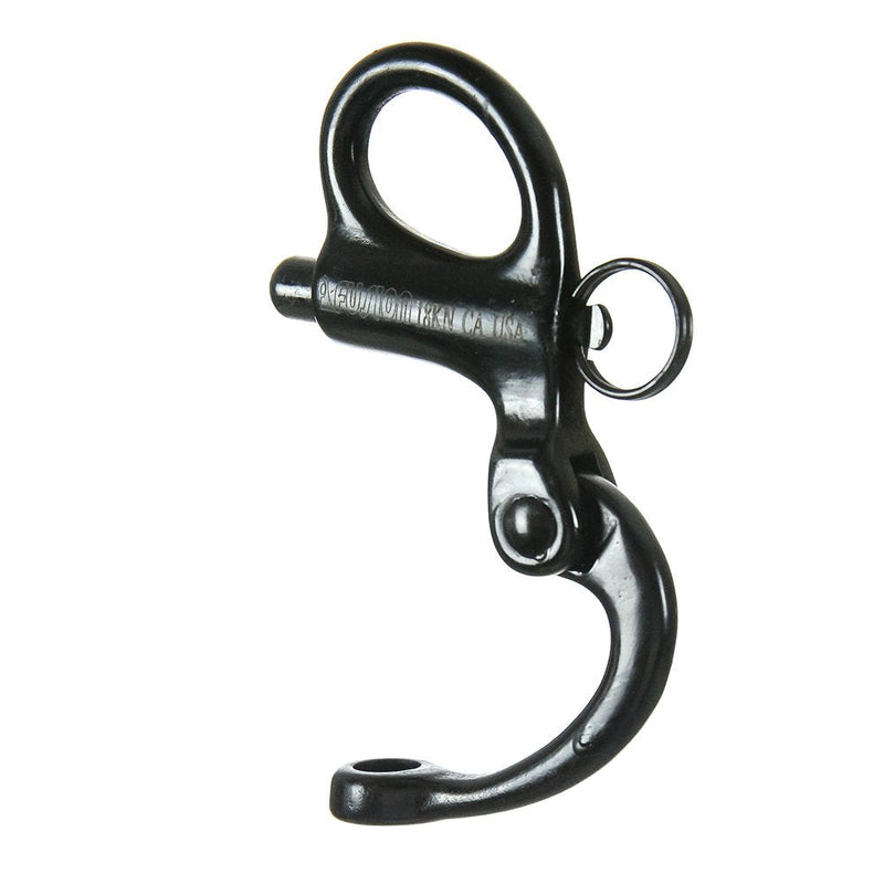 [Australia - AusPower] - Fusion Climb Quick Release High Strength Snap Shackle 18KN Pull-Lock, Black 