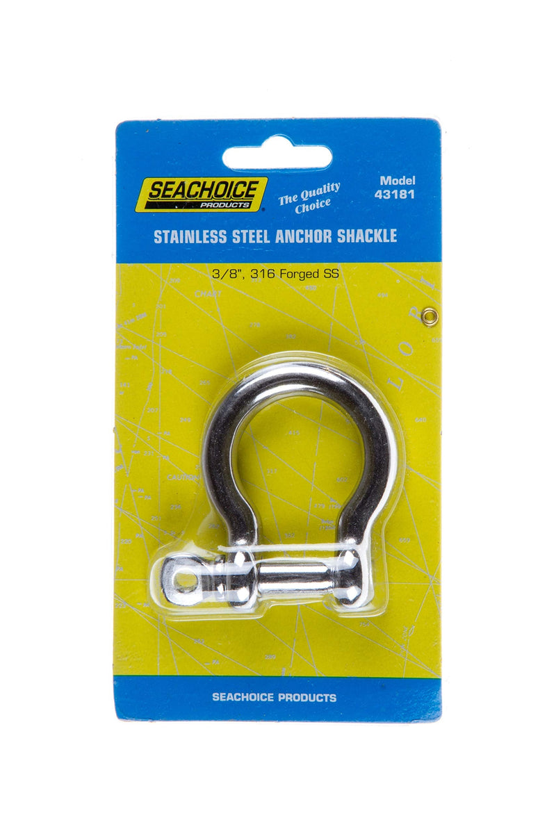 [Australia - AusPower] - SEACHOICE Stainless Steel Anchor Shackle 3/8" 43181 