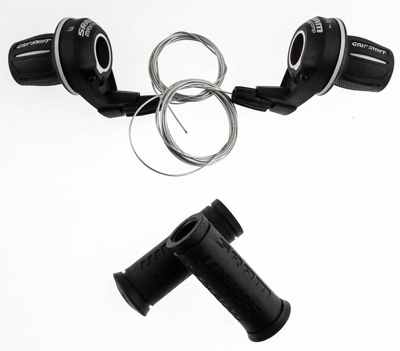 [Australia - AusPower] - SRAM MRX Comp Bicycle Twist Shifter Set 6-speed 