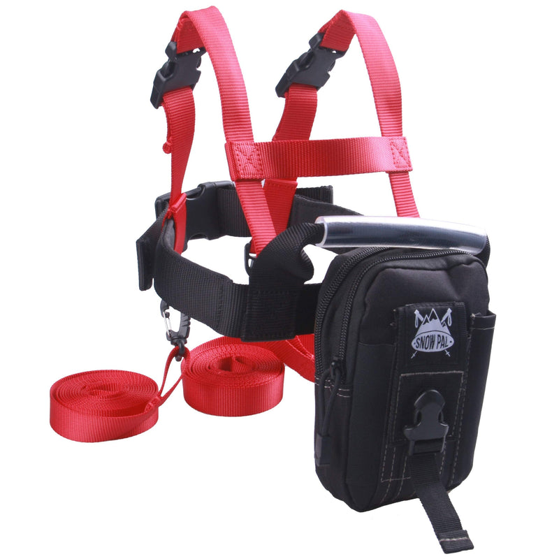 [Australia - AusPower] - GSM Brands Ski Trainer Harness with Leash for Teaching Kids Skiing Safely 