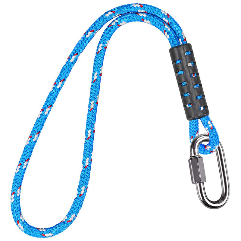 [Australia - AusPower] - BeneLabel Poseidon Series Sewn Prusik Loops Ropes, Safety, 19.6", Diameter 0.39", 2 Pack, Blue 