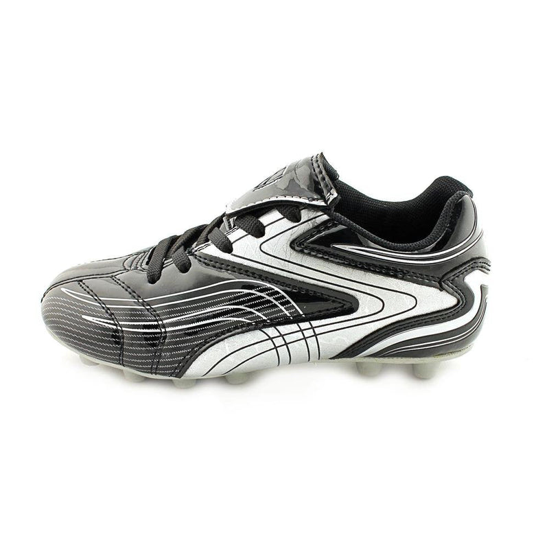 [Australia - AusPower] - Vizari Striker FG Soccer Shoe (Toddler/Little Kid/Big Kid) Big Kid (8-12 Years) 8.5 Toddler Black/Silver 