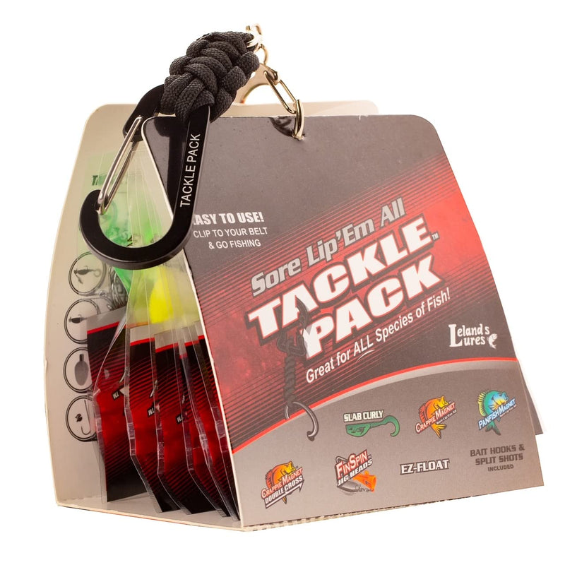 [Australia - AusPower] - Crappie Magnet Tackle Pack Kit - Fishing Lures, Jig Hooks, Split Shots - Designed to Catch Any Fish Including Bass, Crappie, Trout and More - Portable All Species Fishing Tackle Box 