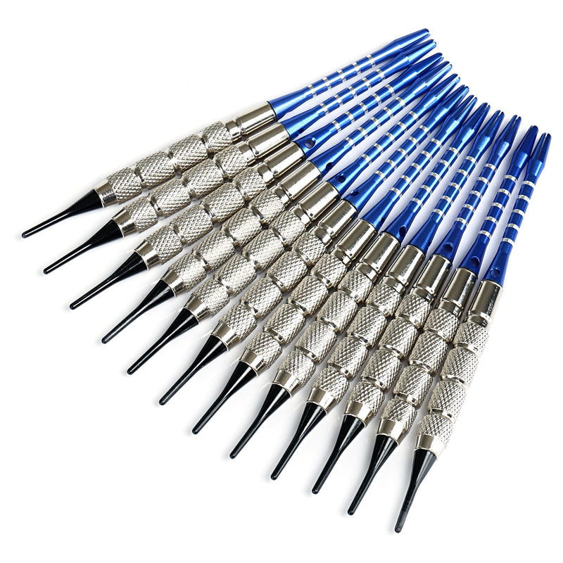 [Australia - AusPower] - GWHOLE 18g Soft Dart with 16 Dart Flights and 200 Dart Soft Tip Points for Electronic Dartboard, Set of 12 