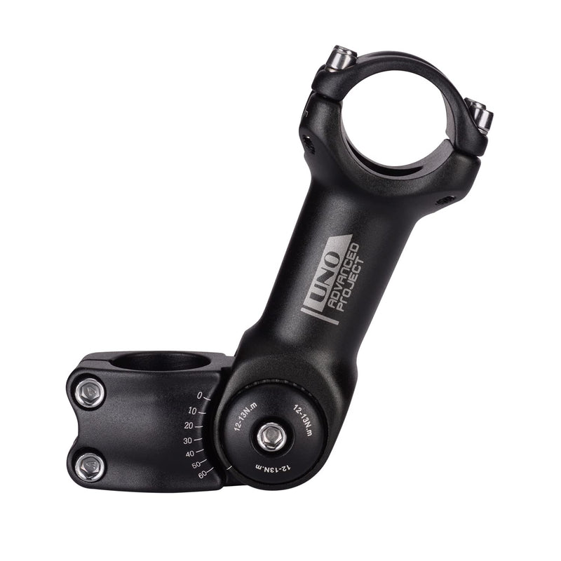 [Australia - AusPower] - FOMTOR 31.8 Adjustable Stem 90mm / 110mm 0~60 Degree MTB Adjustable Handlebar Stem for Most Mountain Bike Road Bike MTB (Only Fit 1.25"/31.8mm Handlebar) 31.8 x 110mm 