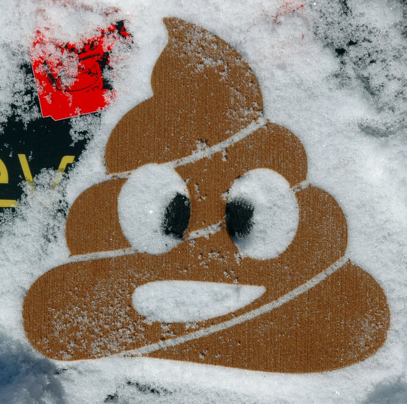 [Australia - AusPower] - Toejamr - Snowboard Stomp Pad - Poo Emoji - Brown 