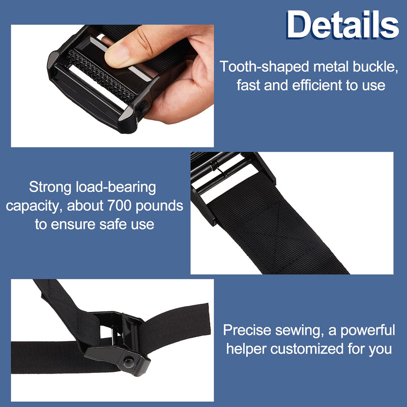 [Australia - AusPower] - Nordic Strap Nordic Hamstring Curl Strap Bench Hamstring Strap Fitness Curl Belt Gym Leg Strap Exercise Assisted Strap Belt Leg Muscles Exercising for Home Gym Women Men, Black 