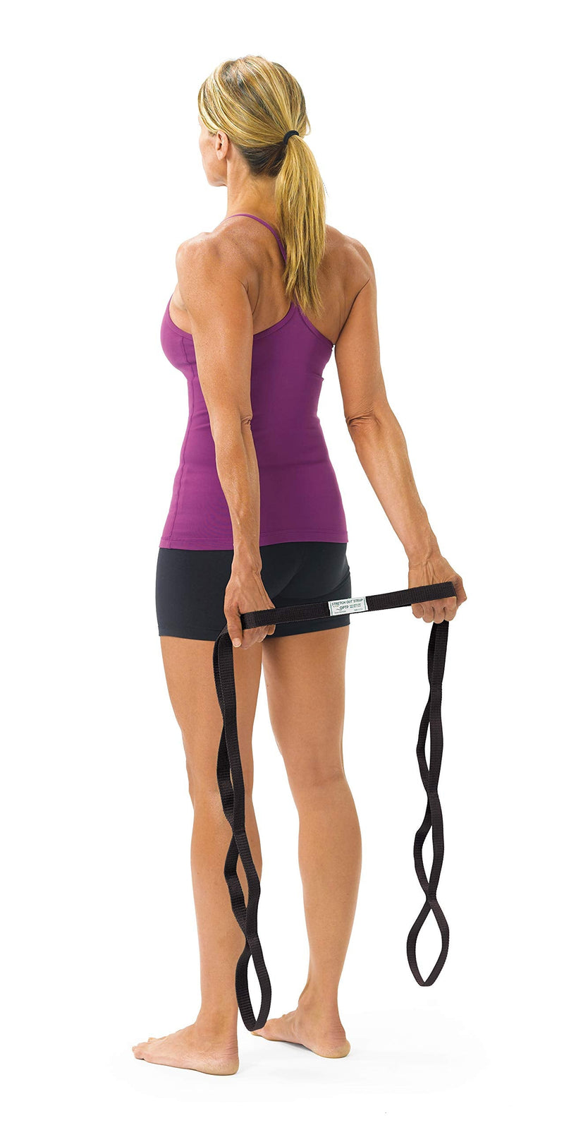 [Australia - AusPower] - OPTP The Original Stretch Out Strap XL with Exercise Book and Video Stretching Guide Stretching Strap for Physical Therapy and Athletes 