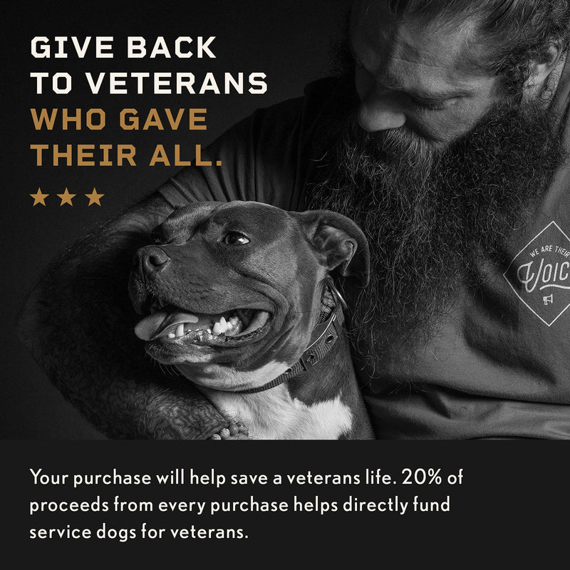 [Australia - AusPower] - Hero Company Camo Paracord Bracelet - Tactical Survival Bracelet for Men with Bronze USA Flag - Helps Pair Military Veterans with a Companion Dog Desert Camo 