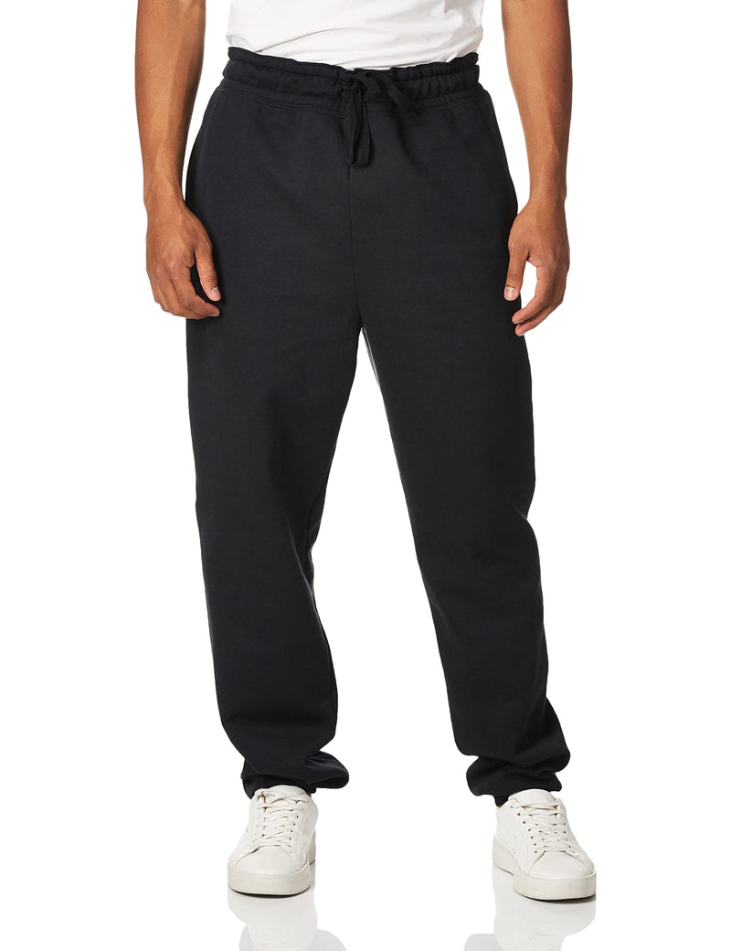 [Australia - AusPower] - Hanes Men's Jogger Sweatpant with Pockets Small Black 