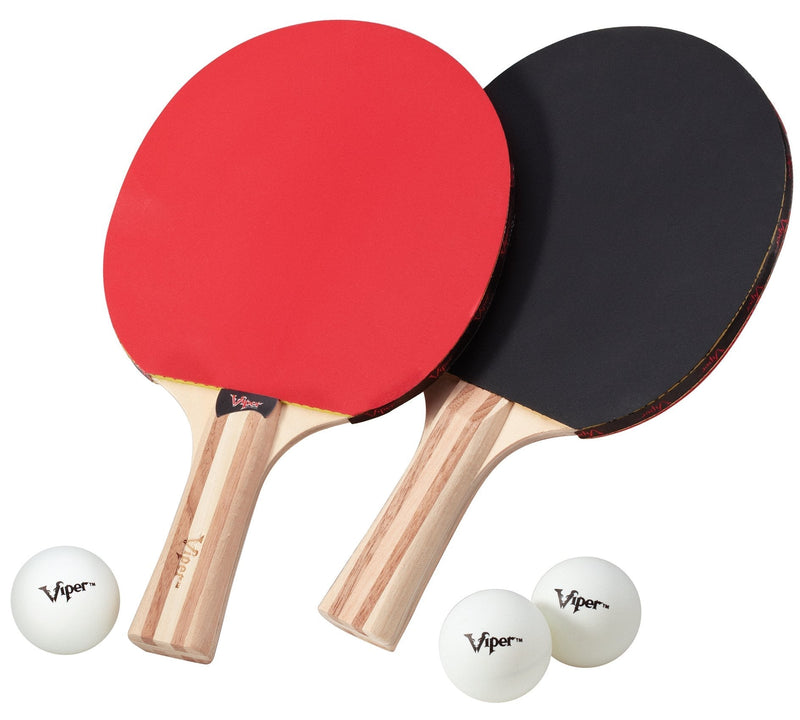 [Australia - AusPower] - Viper Table Tennis Accessory Set (Rackets/Paddles and Balls) 2 Rackets and 3 Balls 