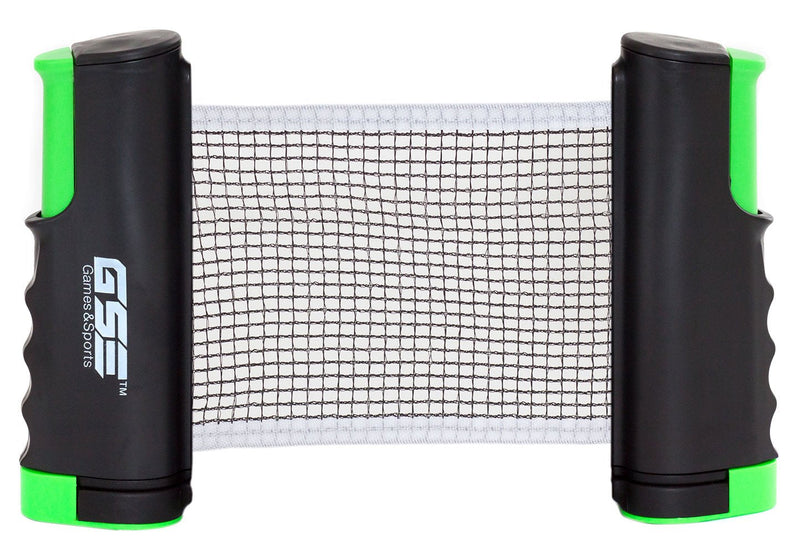 [Australia - AusPower] - Adjustable Retractable Ping Pong Net & Post. Portable Table Tennis Net & Clamps. Replacement Ping Pong Net for Any Tables 
