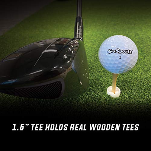 [Australia - AusPower] - GoSports Rubber Golf Tees 9 Pack - 3X of 1.5”, 2.25” and 3.5” Tees - Universal with Artificial Turf Golf Mats, Multi 