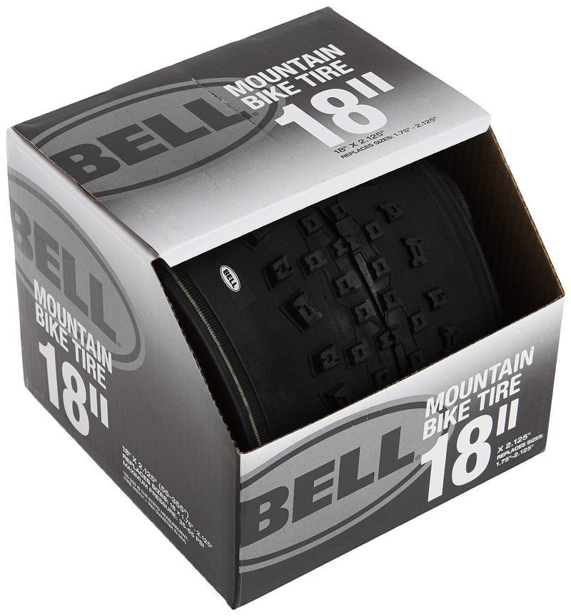 [Australia - AusPower] - Bell Mountain Bike Tires in Standard or Flat Defense 18" x 1.75 - 2.125" 7091036 Mountain Bike Tire, 18" X 1.75-2.125", Black 