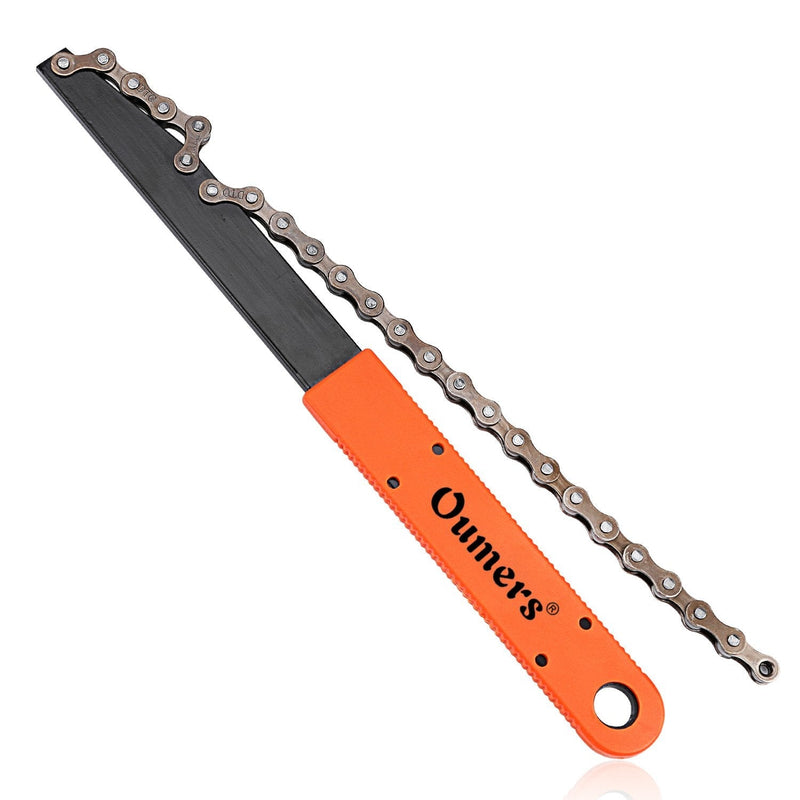 [Australia - AusPower] - Oumers Bike Chain Tools Kit, Upgrade Rotor Lockring Removal Wrench & Chain Whip with Cassette/Bicycle Flywheel Remover Sprocket Remover Tool Pack 