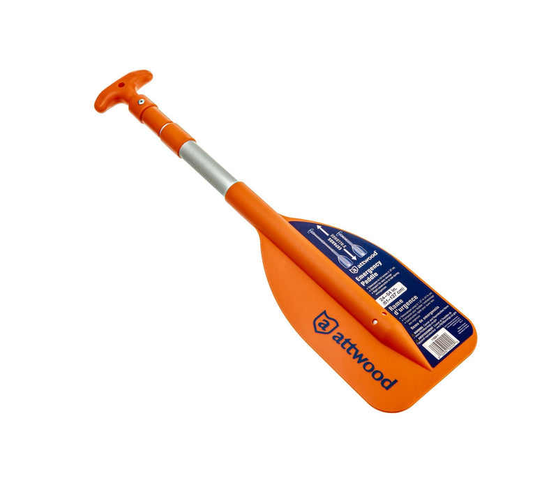 [Australia - AusPower] - attwood 11826-1 Emergency 25-inch to 54-inch Telescoping Paddle for Boating, Orange 