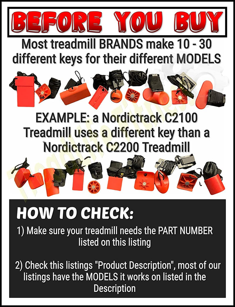 [Australia - AusPower] - Treadmill Safety Key - Replacement for Pacemaster ProPlus Treadmills 