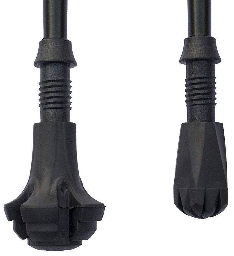 [Australia - AusPower] - A ALAFEN Replacement Rubber Tips Set for Trekking Pole Walking Hiking Sticks Tips Protectors A-Mix 