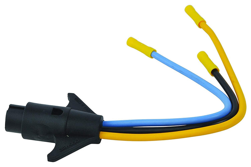 [Australia - AusPower] - Attwood 7622-7 3-Wire 12V/24V Trolling Motor Connector, 10 Gauge 