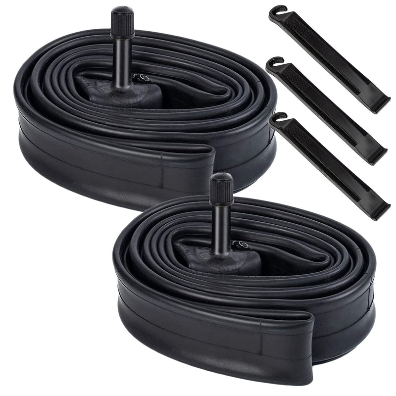 [Australia - AusPower] - 2-Pack 24" Bike Tubes 24x1.75/1.95/2.125 AV32mm Schrader Valve 24" Bicycle Tubes Compatible with 24x1.75 24x1.90 24x1.95 24x2.0 24x2.10 24x2.125 Mountain Bike Tire Tubes 