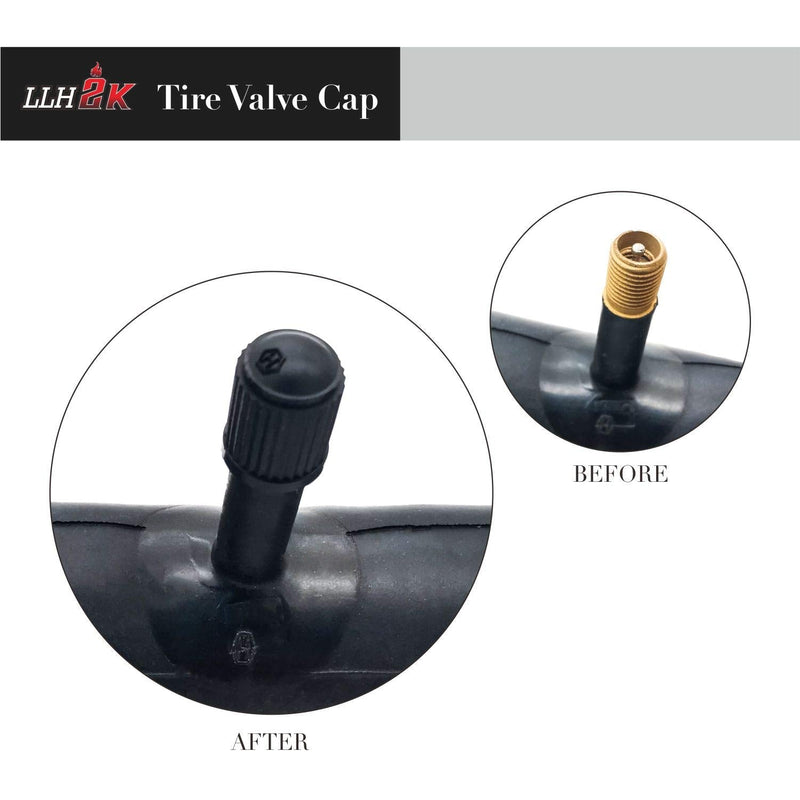 [Australia - AusPower] - 24 Inch Bike Tube 24 Bike Tube 24 x 1.95/1.75/2.10/2.125 Bike Inner Tube 2 Pack -Schrader Valve with 3 Tire Levers 6 Round Patches 24 Inch Bike Tube Butyl Rubber Compound-LLH2K 