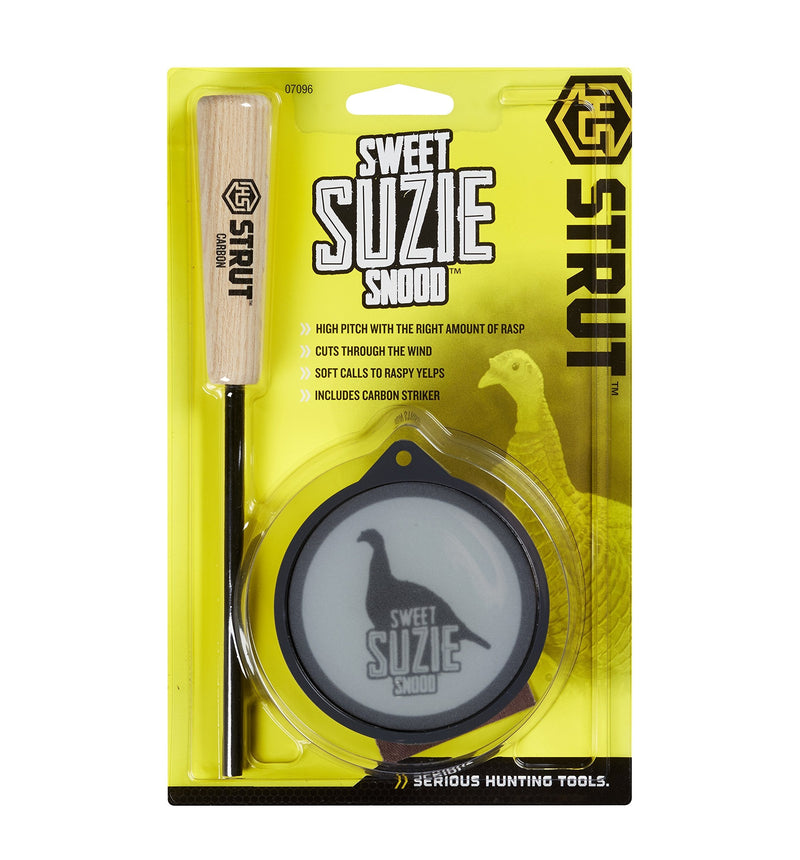 [Australia - AusPower] - Hunters Specialties H.S. Struth.S. Strut Sweet Suzie Snood Glass Pan Turkey Call 