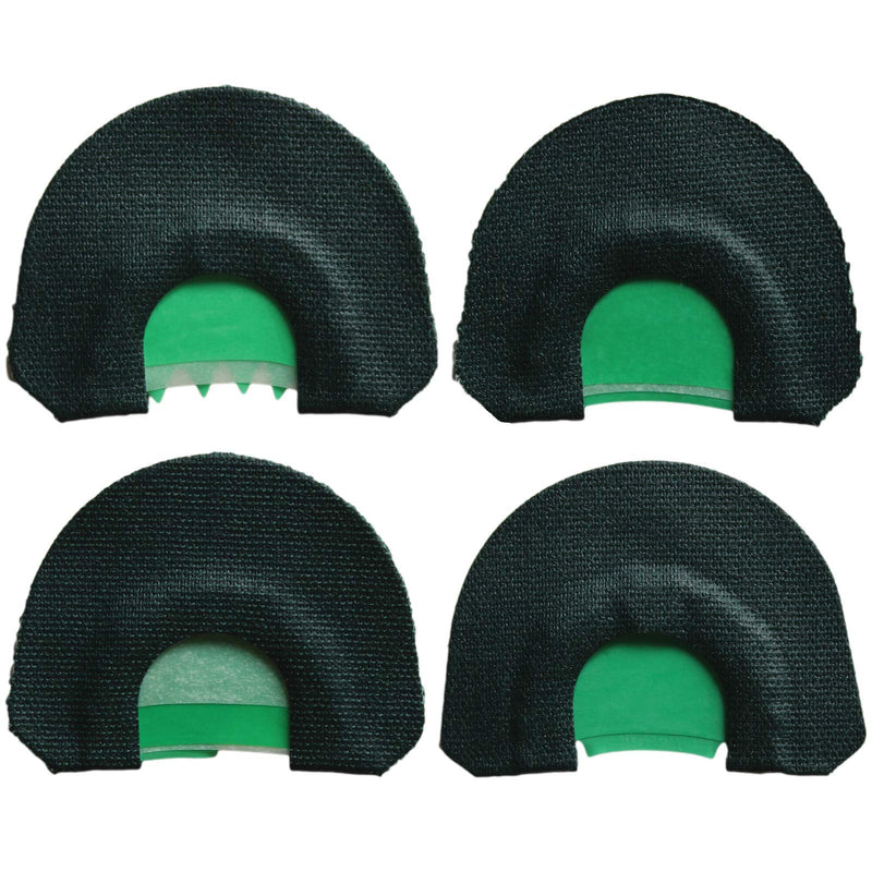 [Australia - AusPower] - Quaker Boy - Screamin' Green Gobblin' Fever 4 Pack Turkey Mouth Calls 