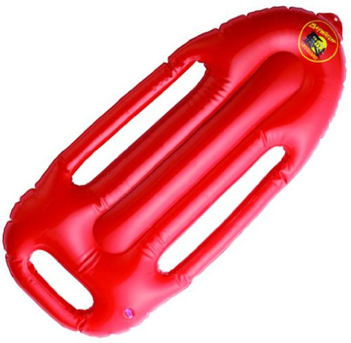 [Australia - AusPower] - Smiffys Baywatch Lifeguard Inflatable Float Prop Red (1) 