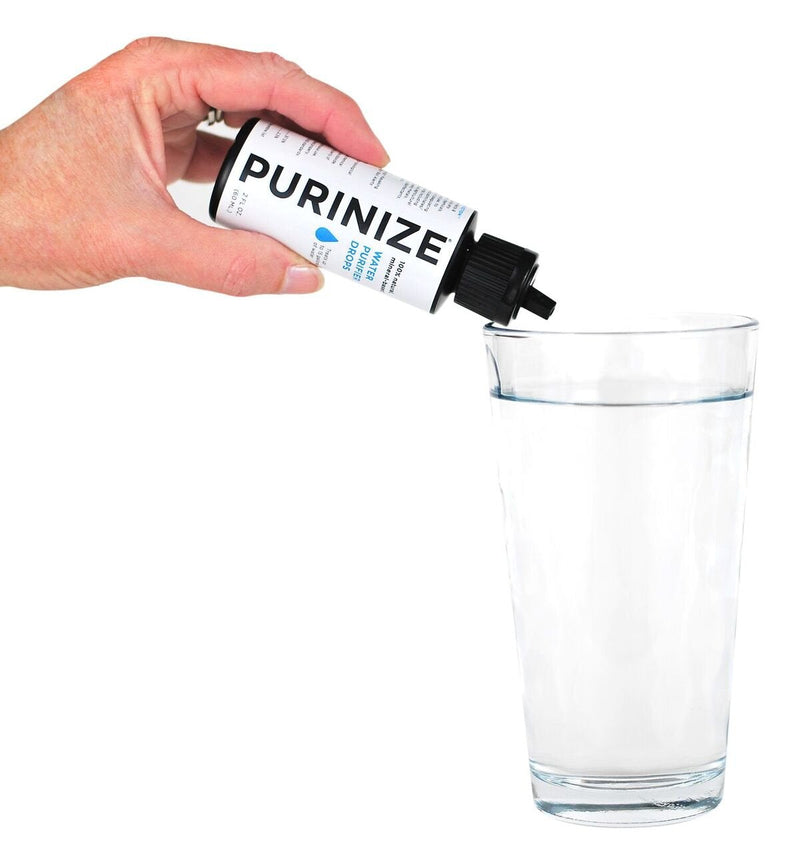 [Australia - AusPower] - PURINIZE - The Best and Only Patented Natural Water Purifying Solution - Chemical Free Camping and Survival Water Purification 