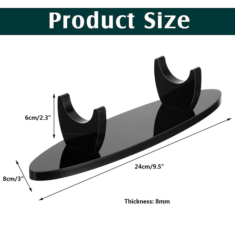 [Australia - AusPower] - Lightsaber Stand Sword Stand Acrylic Desktop Lightsaber Stand Display Sword Stand for Lightsaber Display (Black) 