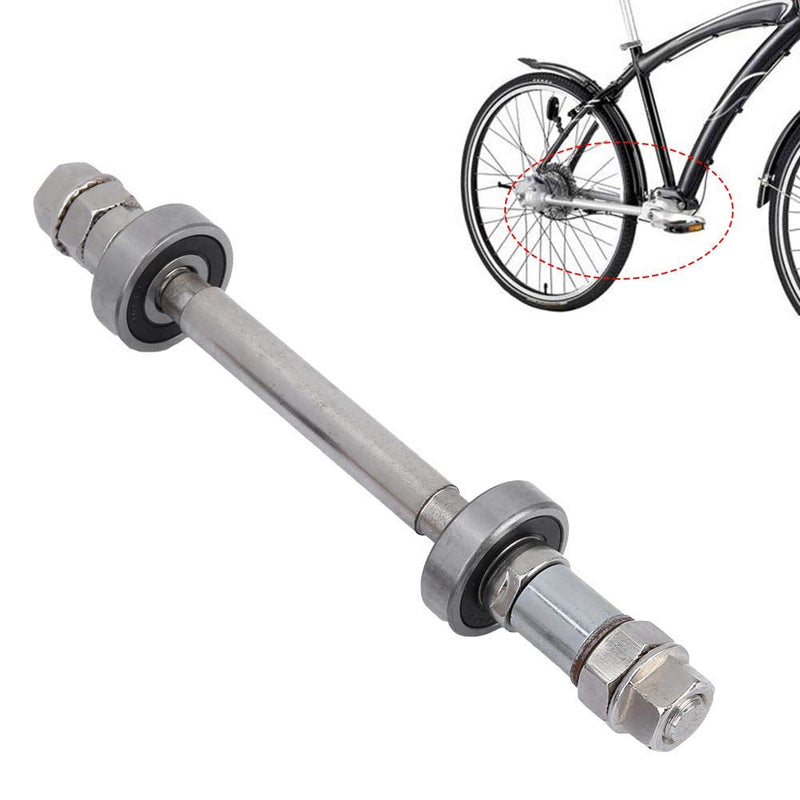 [Australia - AusPower] - V GEBY Wheel Hub Axle Bicycle Wheel Hub Axle Front Rear Solid Shaft Lever Bike Repair Tool Accessories 