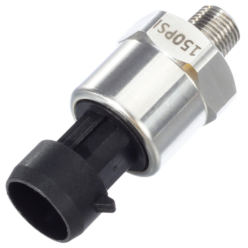 [Australia - AusPower] - AUTEX 150 Psi Pressure Transducer/Sender/Sensor 150/200 Psi Stainless Steel 1/8”-27 NPT Pressure Transducer Sensor Compatible With Oil, Fuel, Air, Water 