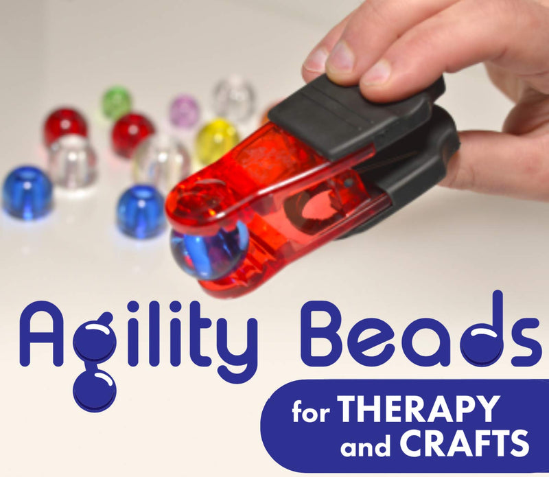 [Australia - AusPower] - Beautiful Large Translucent Acrylic Beads - for Crafts or Hand Therapy 