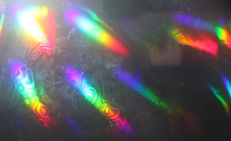 [Australia - AusPower] - 13,500 Lines/inch Diffraction Grating Sheet - Double Axis [1 Foot x 6 Inches] 