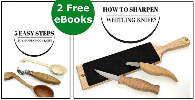[Australia - AusPower] - BeaverCraft DK2 Draw Knife Woodworking Tool 4.3" Drawknife Wood Carving Tools Wood Draw Knife Woodworking Whittling Tools Draw Knife DK2 