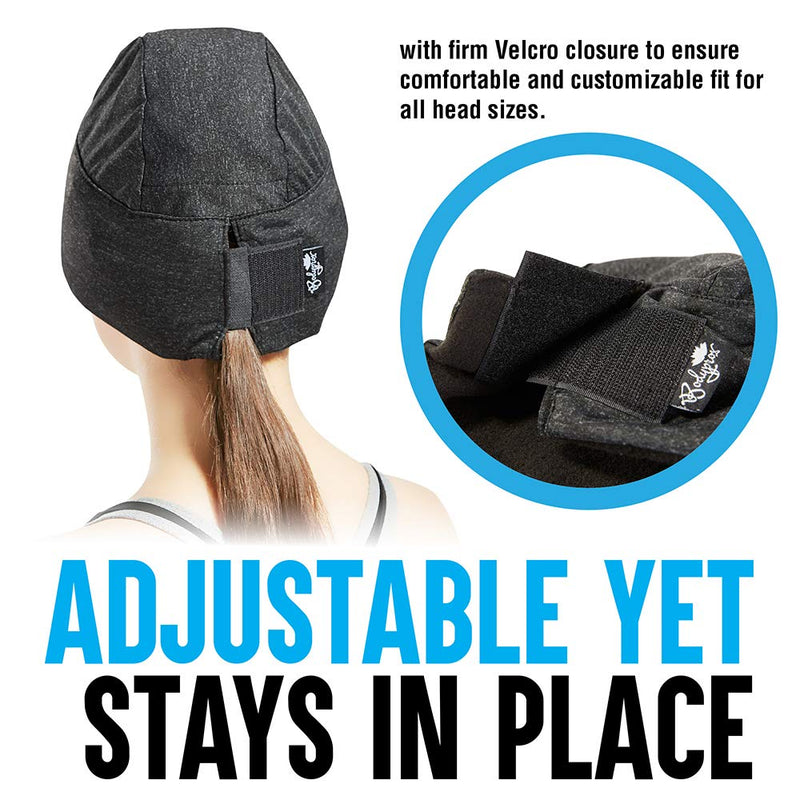 [Australia - AusPower] - Migraine Relief Ice Pack Hat, Head Gel Ice Cap for Tension Headache Relief 