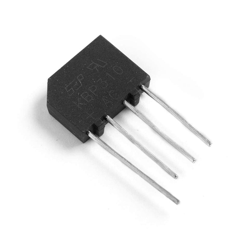 [Australia - AusPower] - Bridgold 20pcs KBP310 Bridge Rectifier Diode Single Phase, 1000 V/3A,Full Wave 3 Amp 1000Volt Electronic Silicon Diodes,4Pins 