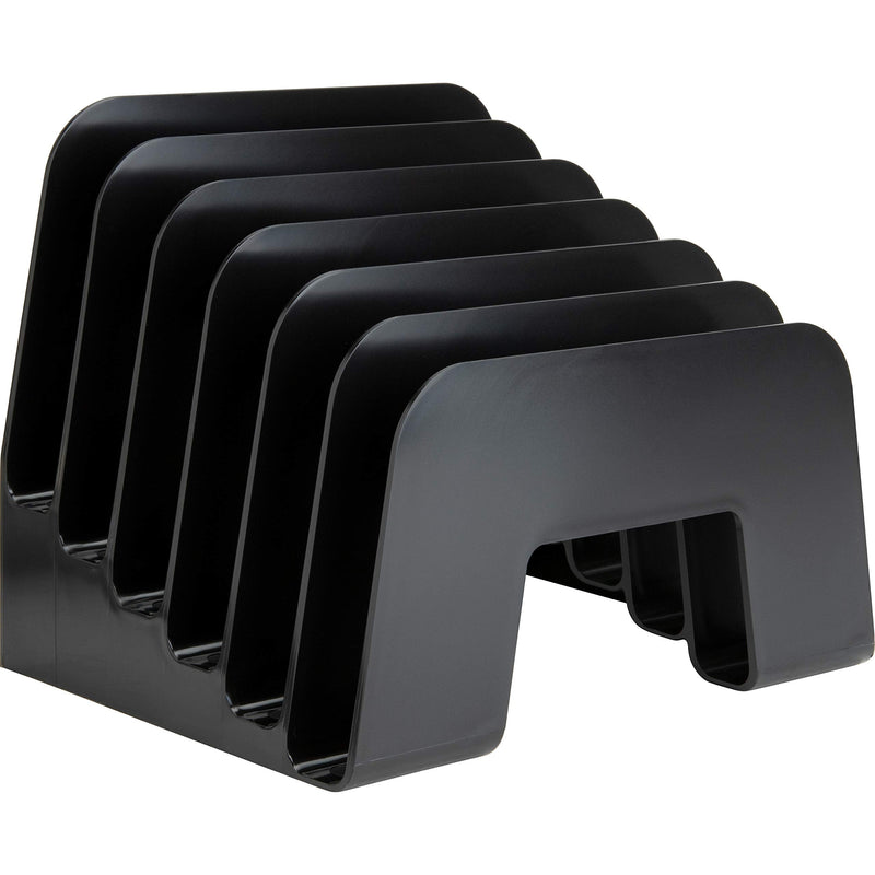 [Australia - AusPower] - Business Source 6-Slot Inclined Desk Step Sorter 