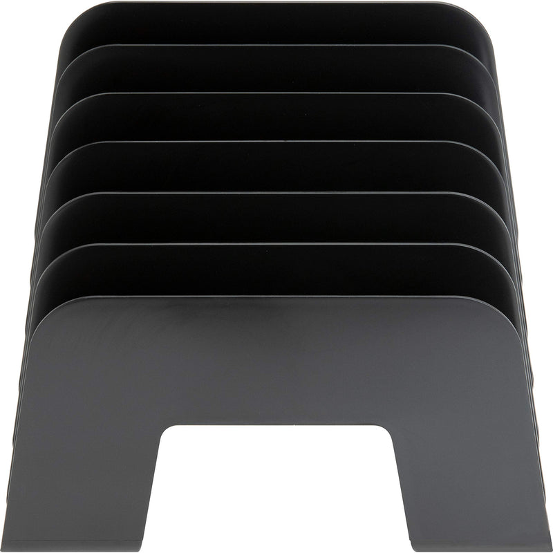 [Australia - AusPower] - Business Source 6-Slot Inclined Desk Step Sorter 