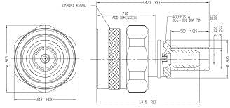 [Australia - AusPower] - N Male Connector - Times Microwave Easy Connector N Male Crimp - EZ-240-NMH-X - EZ Connector for LMR-240/LMR240-Sold by Cable Assemblies Now 