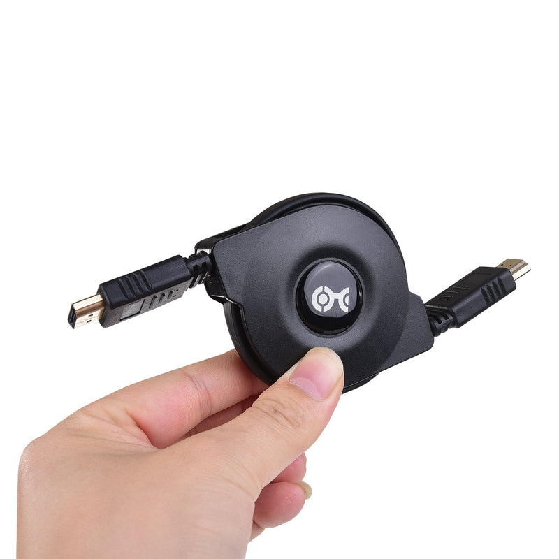 [Australia - AusPower] - Cable Matters Retractable HDMI Cable with HDR and 4K 60Hz Resolution Support - 3.3 Feet 