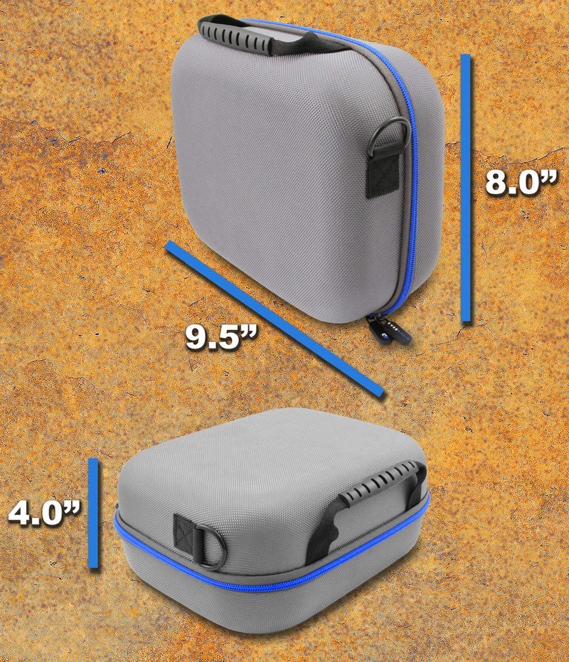 [Australia - AusPower] - Casematix Med Case Storage Bag Compatible with AirMini Ultimate CPAP Package with AirFit P10 Nasal Pillow Mask and Accessories, Includes Carry Case Only 