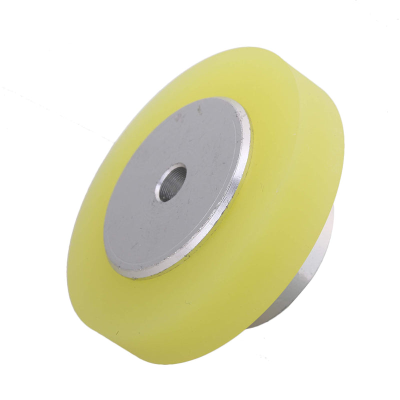 CNBTR 50x6mm aluminum silicone industrial encoder wheel for rotary switch encoders, used for precise measurement and rotation detection.