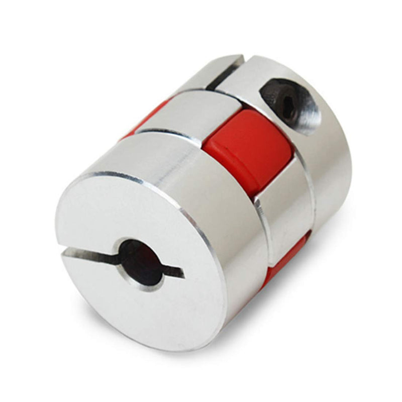 [Australia - AusPower] - 3Pcs 8x10mm Shaft Coupling Servo/Stepper Motor Jaw Shaft Coupler 8mm to 10mm Aluminum Jaw Spider Plum Coupling D25L30 Connector for 3D Printer/DIY Encoder/CNC Machine 