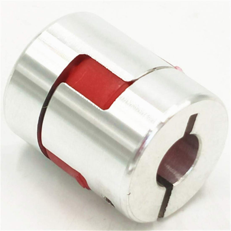 [Australia - AusPower] - 3Pcs 8x10mm Shaft Coupling Servo/Stepper Motor Jaw Shaft Coupler 8mm to 10mm Aluminum Jaw Spider Plum Coupling D25L30 Connector for 3D Printer/DIY Encoder/CNC Machine 