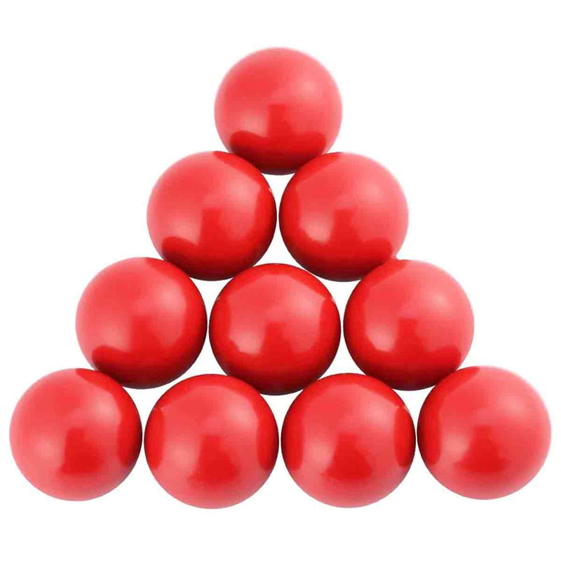 [Australia - AusPower] - COMOK Ball Handle Knob M8 Threaded Red Ball Knob Machine Control Handle 32mm Diameter Ball Nut 10Pcs 