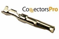 [Australia - AusPower] - Connectors Pro 4 Sets Crimp Type DB25 Female + Plastic Hoods + Pins Set, D-Sub 25P Female Crimp Connector, Pin & Hood Kit (4 DB25 Female + 4 Hoods + 100 Pins) 